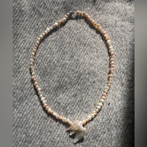 baroque pearl choker